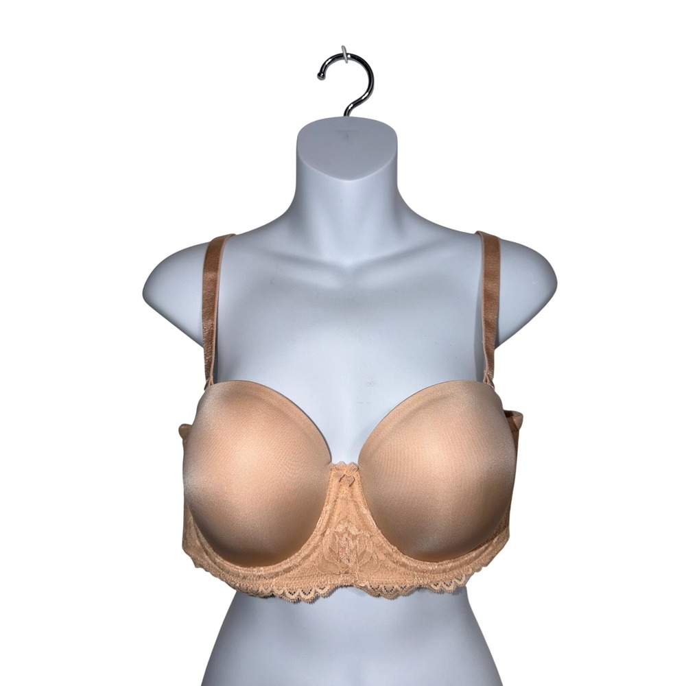 Torrid Beige Lace Multi-Way Strapless Underwire Bra 38C 10088324